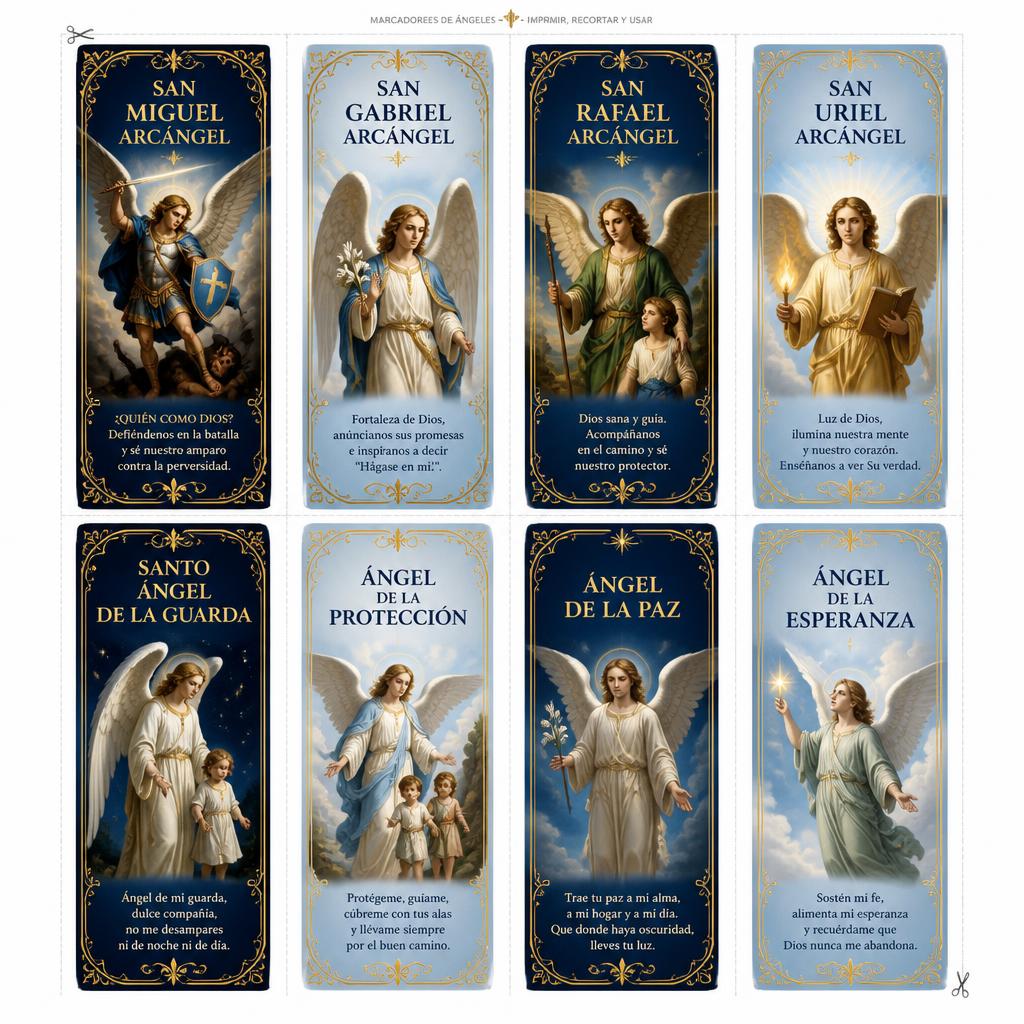 Separadores de San Miguel, San Gabriel, San Rafael y el Ángel de la Guarda